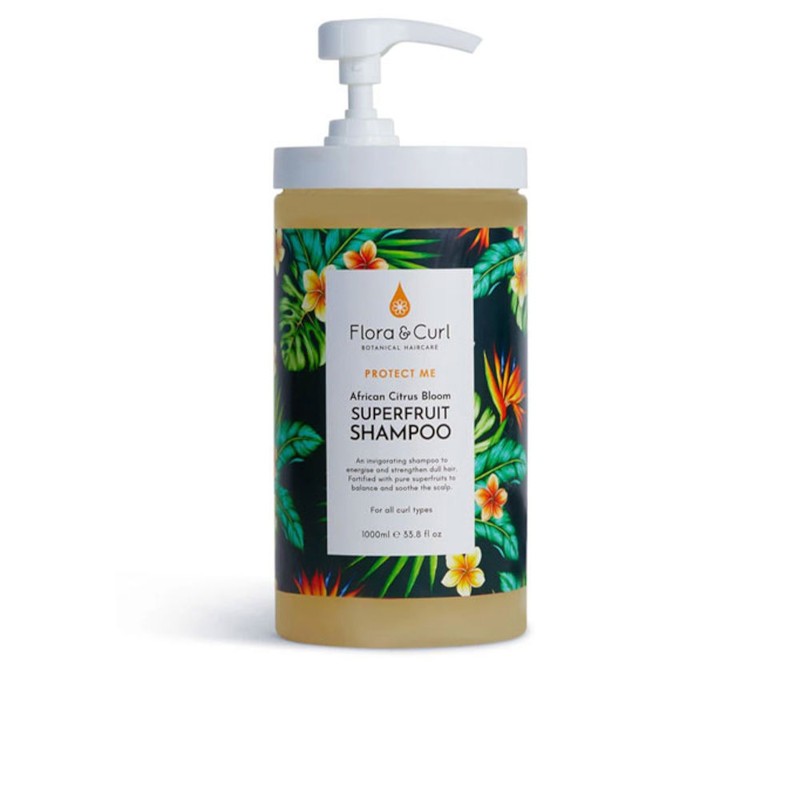 Flora And Curl Protect Me Superfruit Shampoo 1000 ml-1