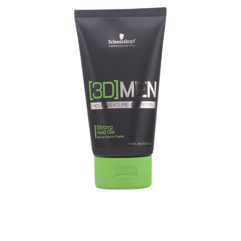 Schwarzkopf 3D Men Strong Hold Gel 150 ml-1