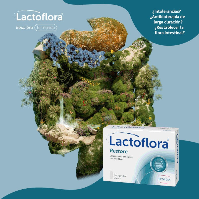 LACTOFLORA Restore Adultos 20 Cápsulas-5