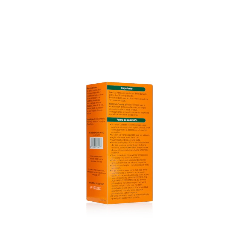NEOSITRIN Spray Gel Líquido Anti-Piojos 100ml-2