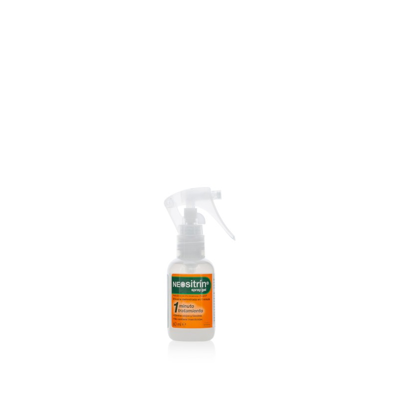 NEOSITRIN Spray Gel Líquido Antipiojos 60ml-3