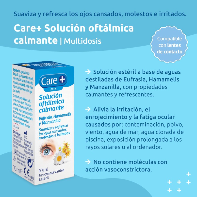 CARE+ Solución Oftálmica Calmante 10ml-3