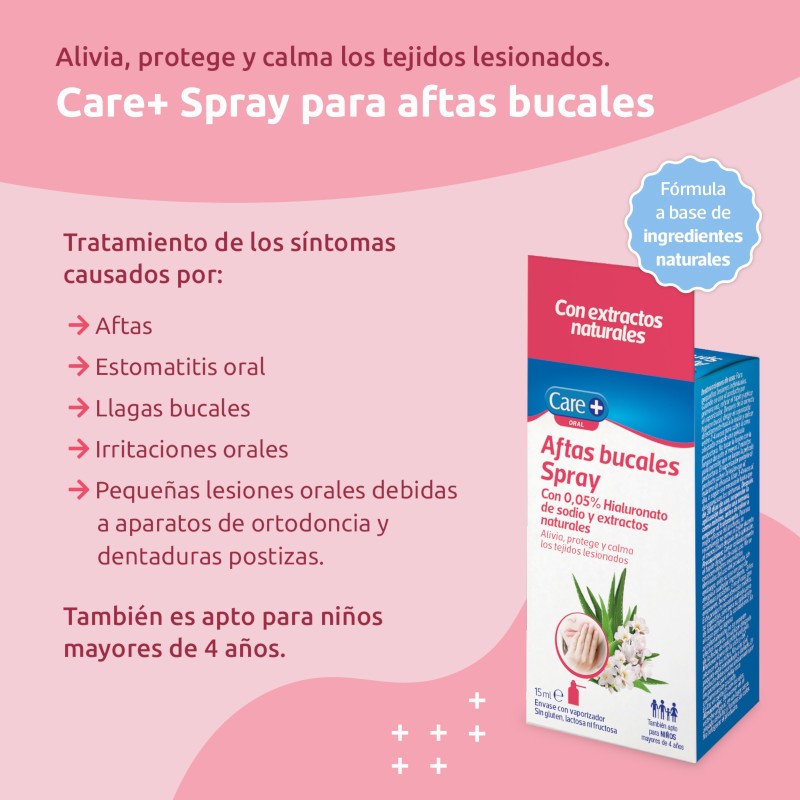 CARE+ Aftas Bucales Spray 15ml-3