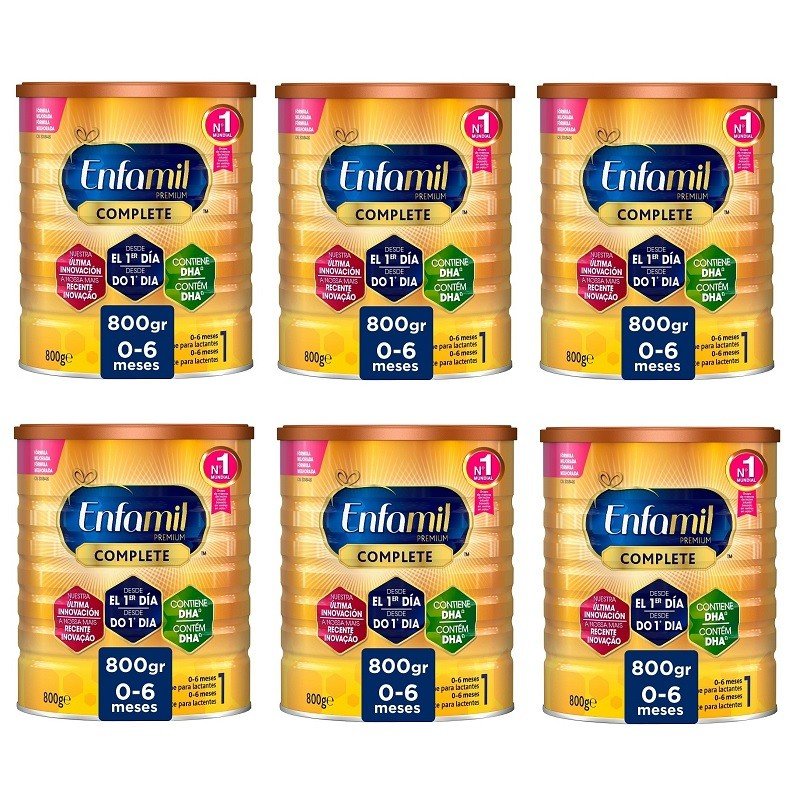 ENFAMIL Complete 1 Leche de Inicio PACK 6x800gr-1