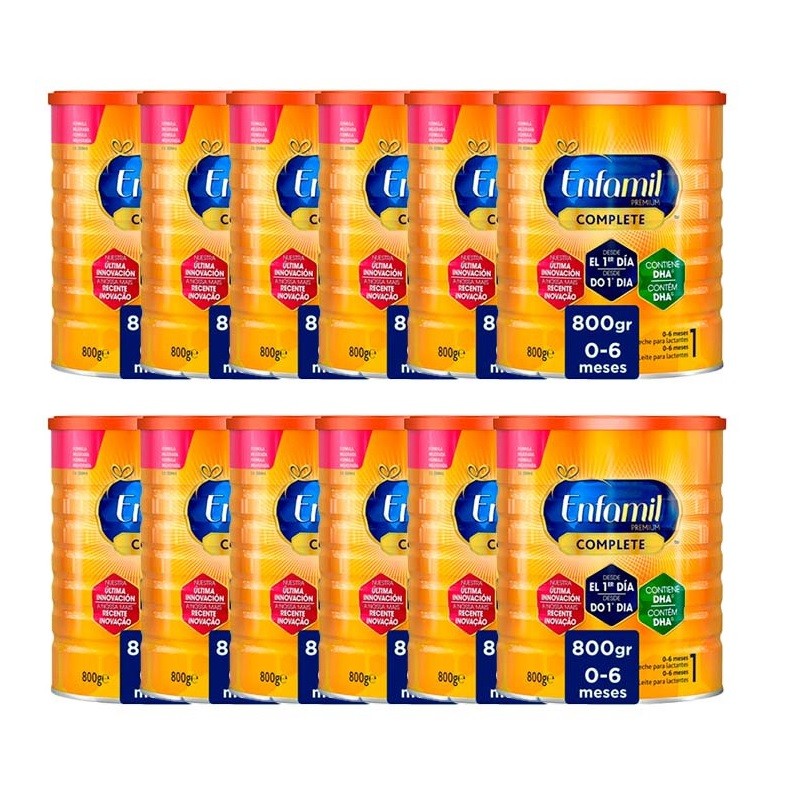 ENFAMIL Complete 1 Leche de Inicio PACK AHORRO 12x800gr-1