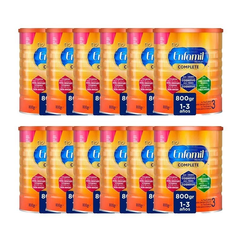 ENFAMIL Complete 3 Leche de Crecimiento PACK AHORRO 12x800gr-1