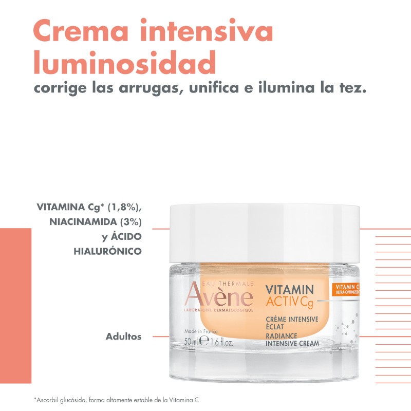 Avène Vitamin Activ Cg Crema Intensiva Iluminadora 50ml-4