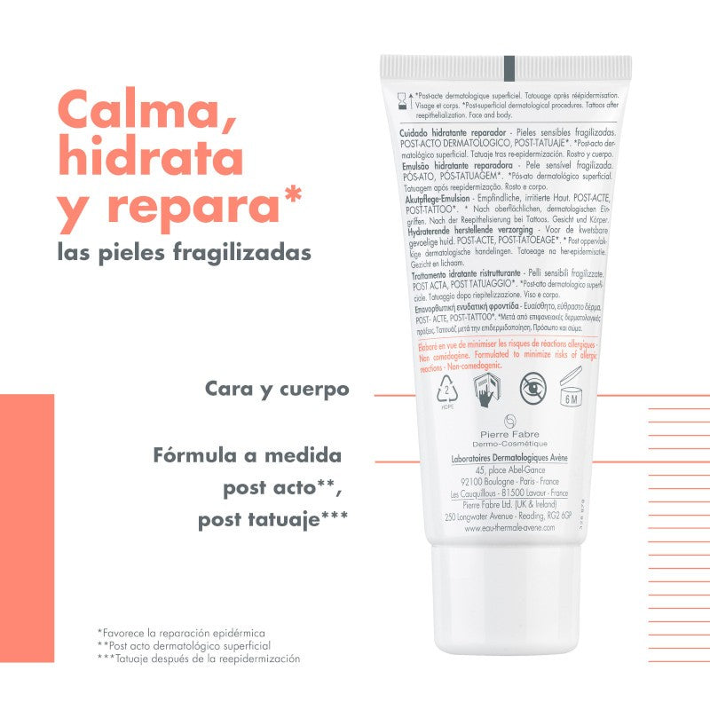 AVENE Cicalfate+ Emulsión Reparadora Posquirúrgica y Postatuaje 40 ml-4
