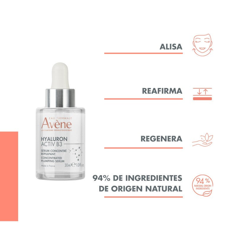 AVENE Hyaluron Activ B3 Sérum Concentrado Voluminizador 30 ml-5