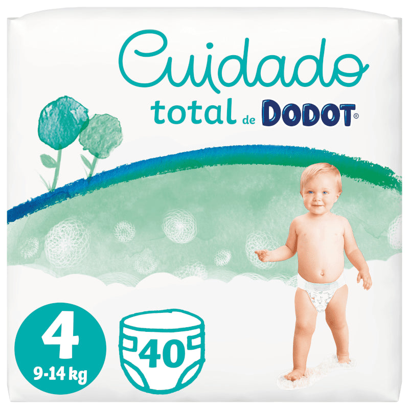 DODOT Cuidado Total Pañales Talla 4 (9-14kg) 40 unidades-8