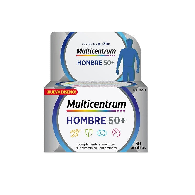 MULTICENTRUM Hombre 50+ (30 Comprimidos)-1