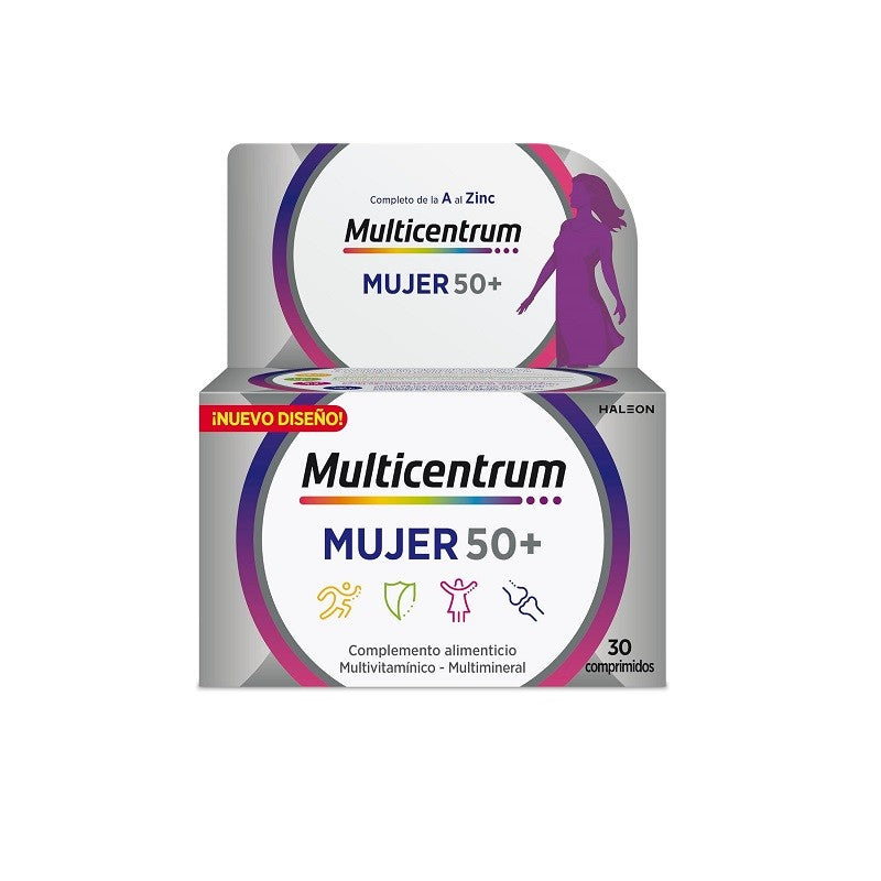 MULTICENTRUM Mujer 50+ (30 Comprimidos)-1