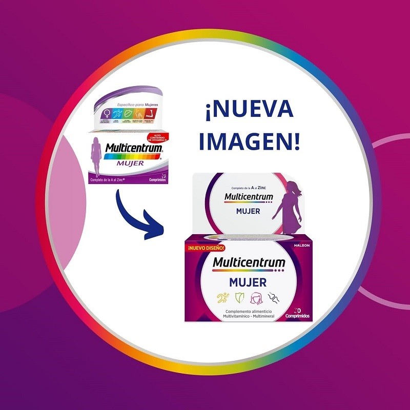 MULTICENTRUM Mujer 90 Comprimidos-2