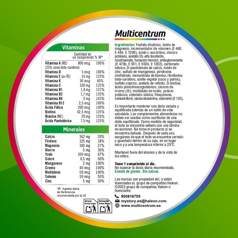 MULTICENTRUM 30 Comprimidos-7