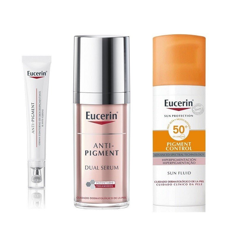 EUCERIN Anti-Pigment Pack Contorno de Ojos + Dual Sérum + Protector Solar-1