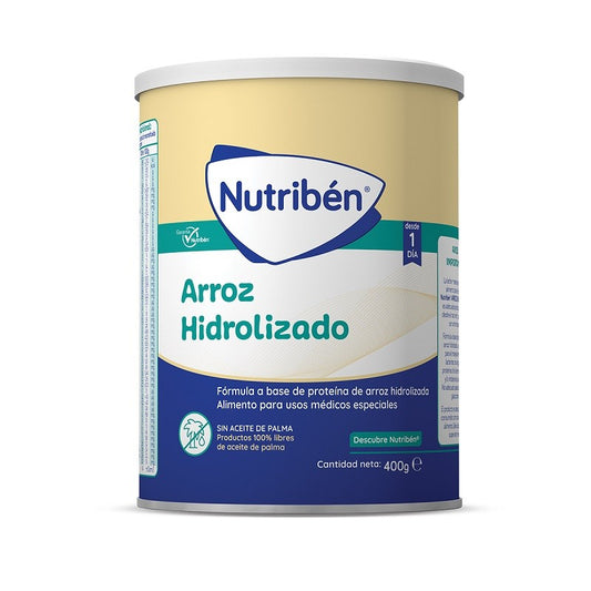 NUTRIBEN Leche en Polvo Arroz Hidrolizado Recién Nacido 400 gr-1