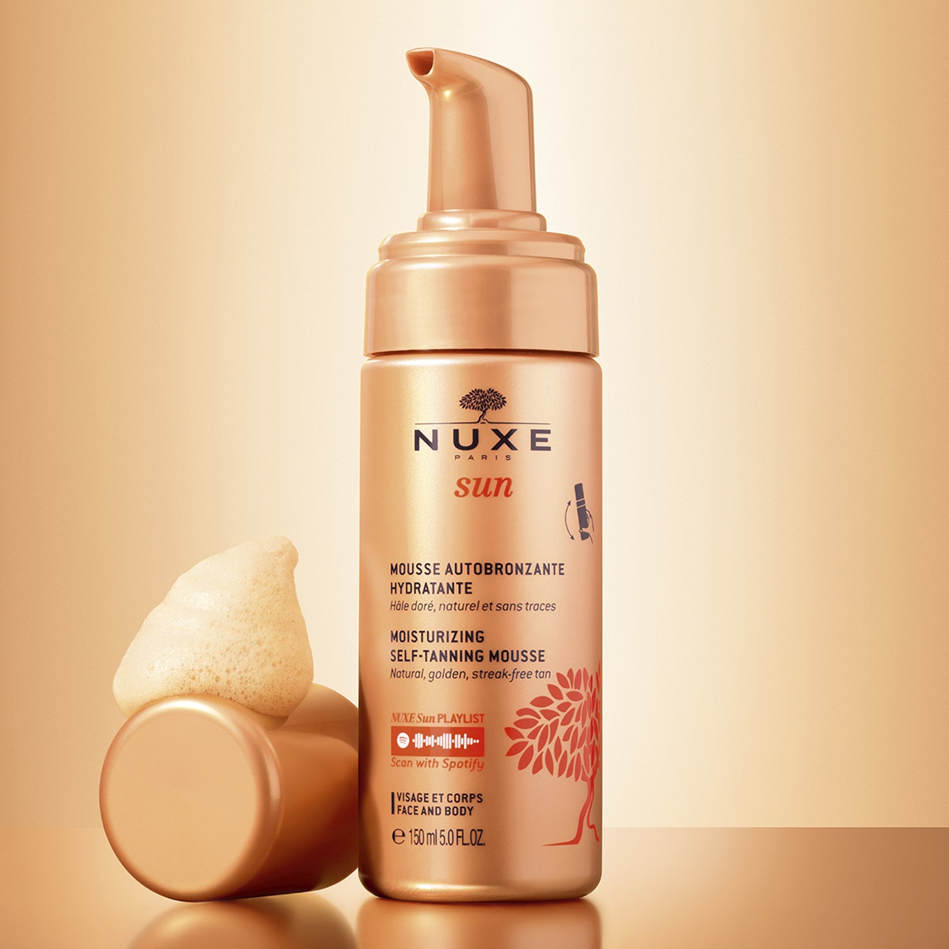 Nuxe Espuma Autobronceadora Rostro y Cuerpo-3