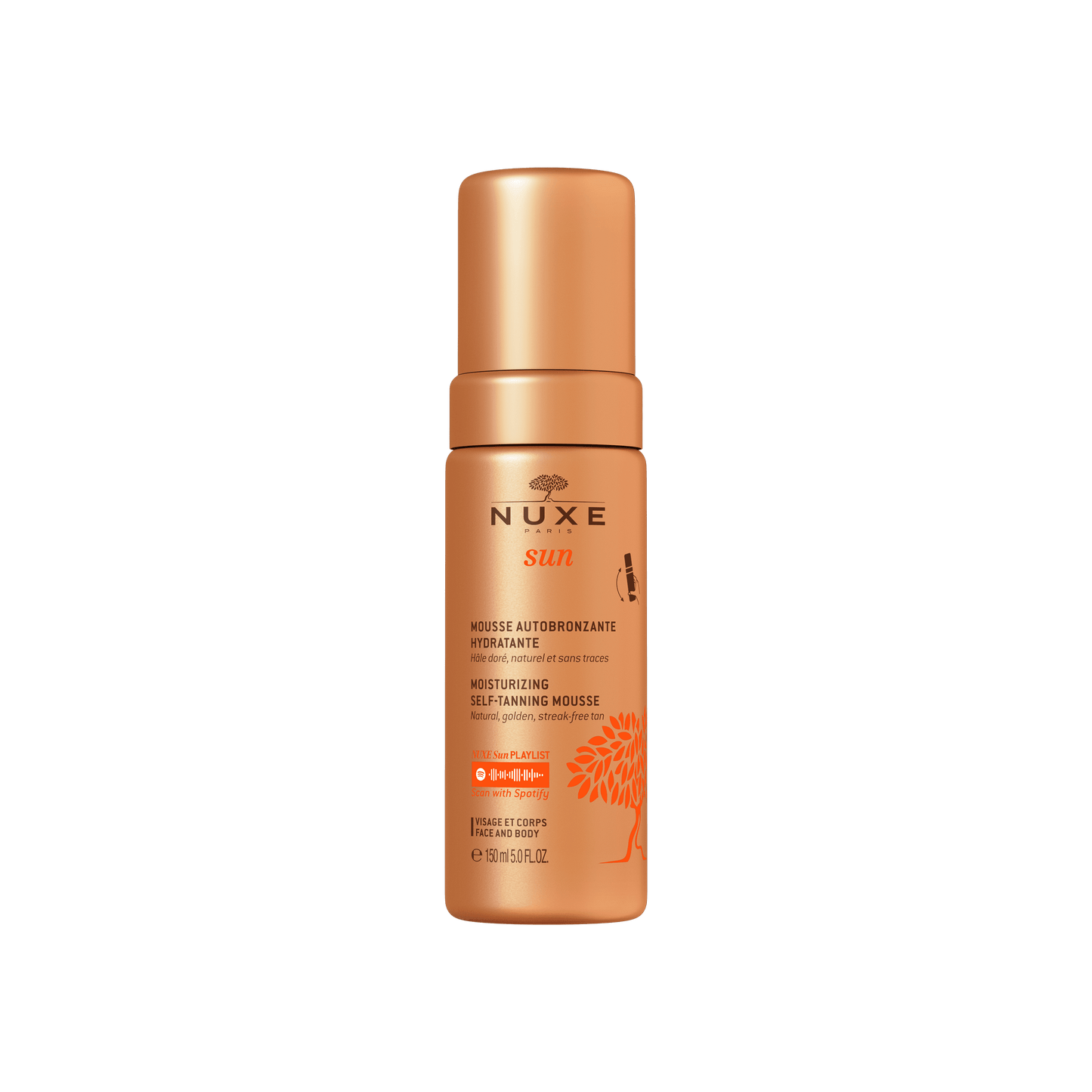 Nuxe Espuma Autobronceadora Rostro y Cuerpo-4