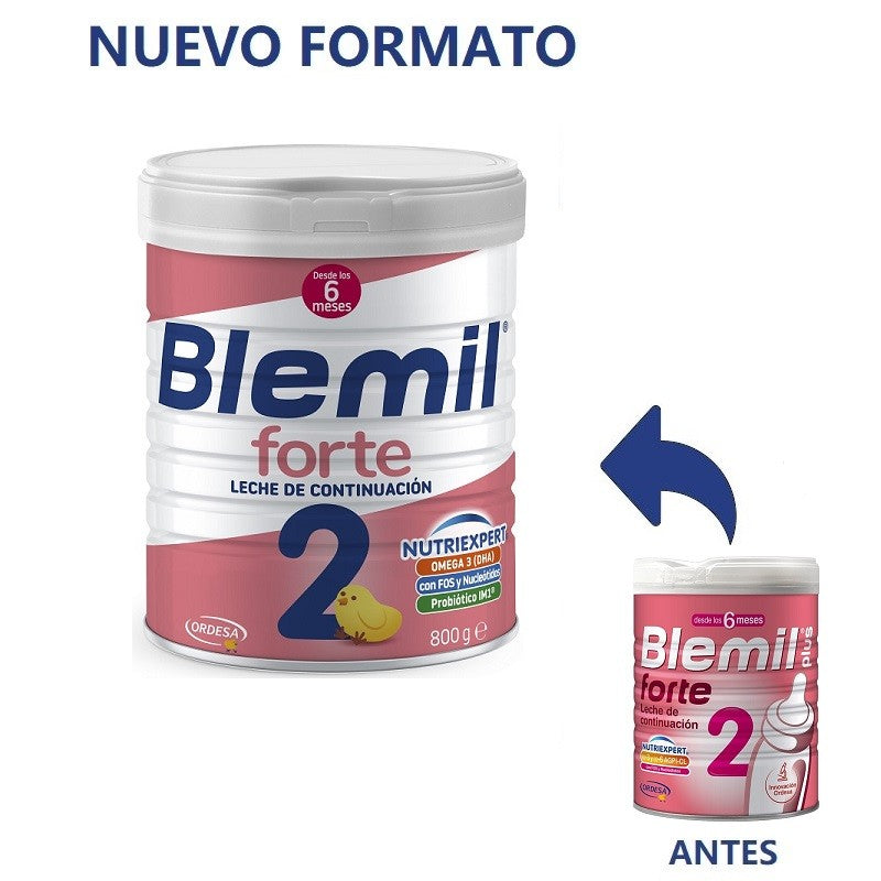 PACK BLEMIL Plus 2 Forte Leche de Continuación 3x800gr-2