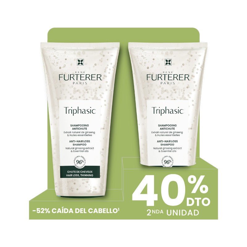 René Furterer Champú Anticaída Triphasic 200 ml + René Furterer Champú anticaída Triphasic 200 ml-1