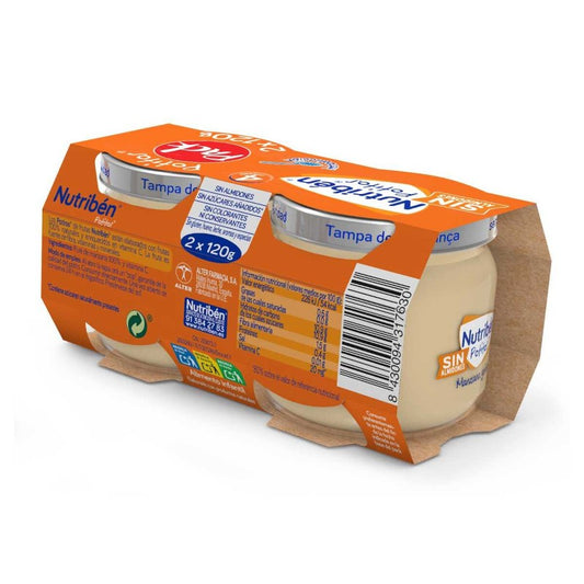 Nutriben Potito Introducción Manzana Golden 2x120g-1