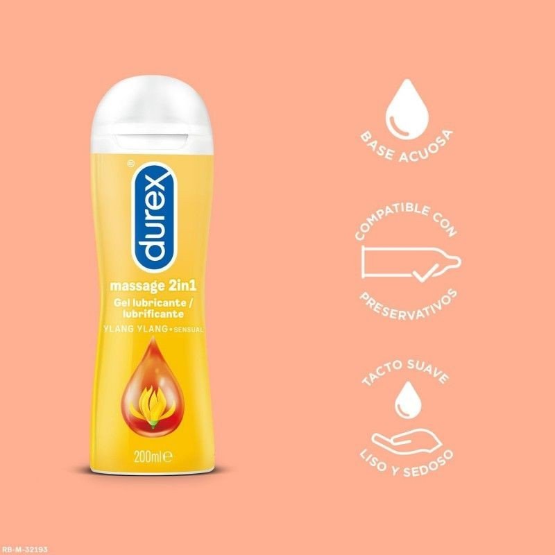 DUREX Play Masaje Sensual 2en1 Ylang Ylang 200ml-4