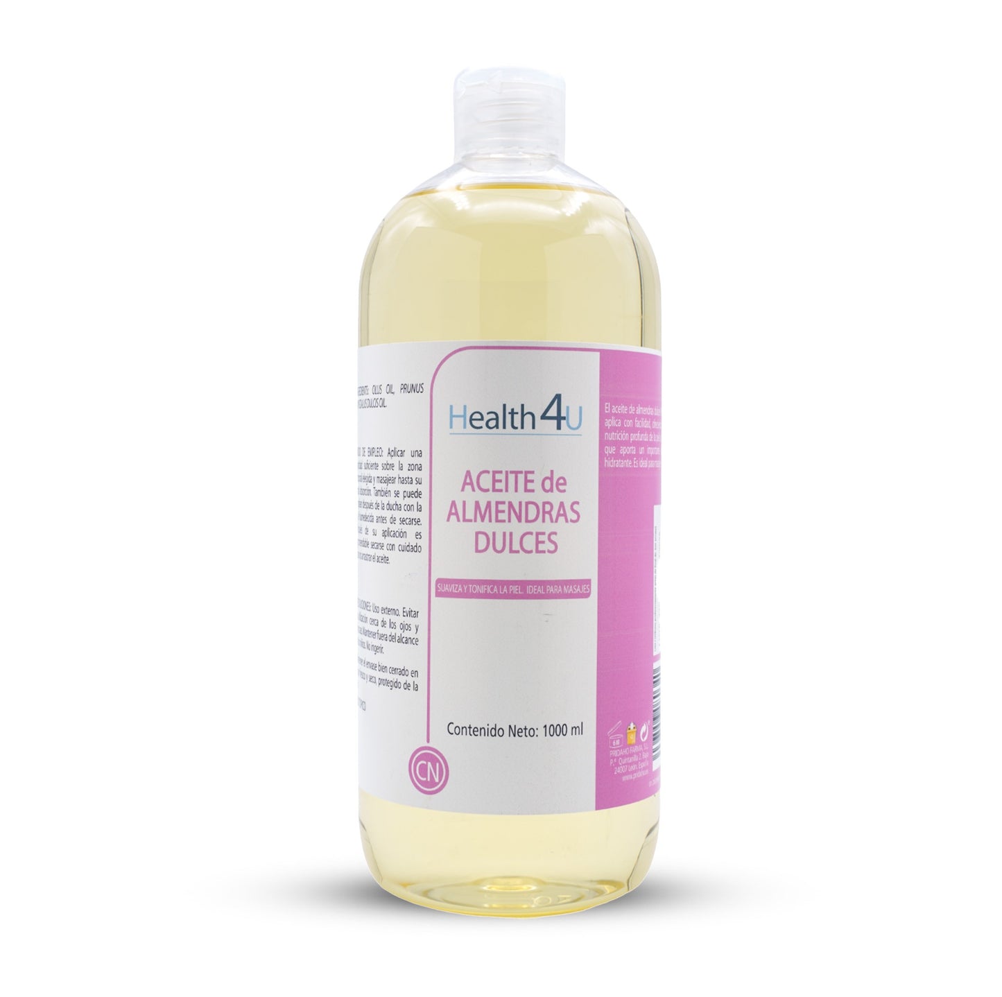 H4U Aceite de Almendras 100% Puro 1 Litro-1