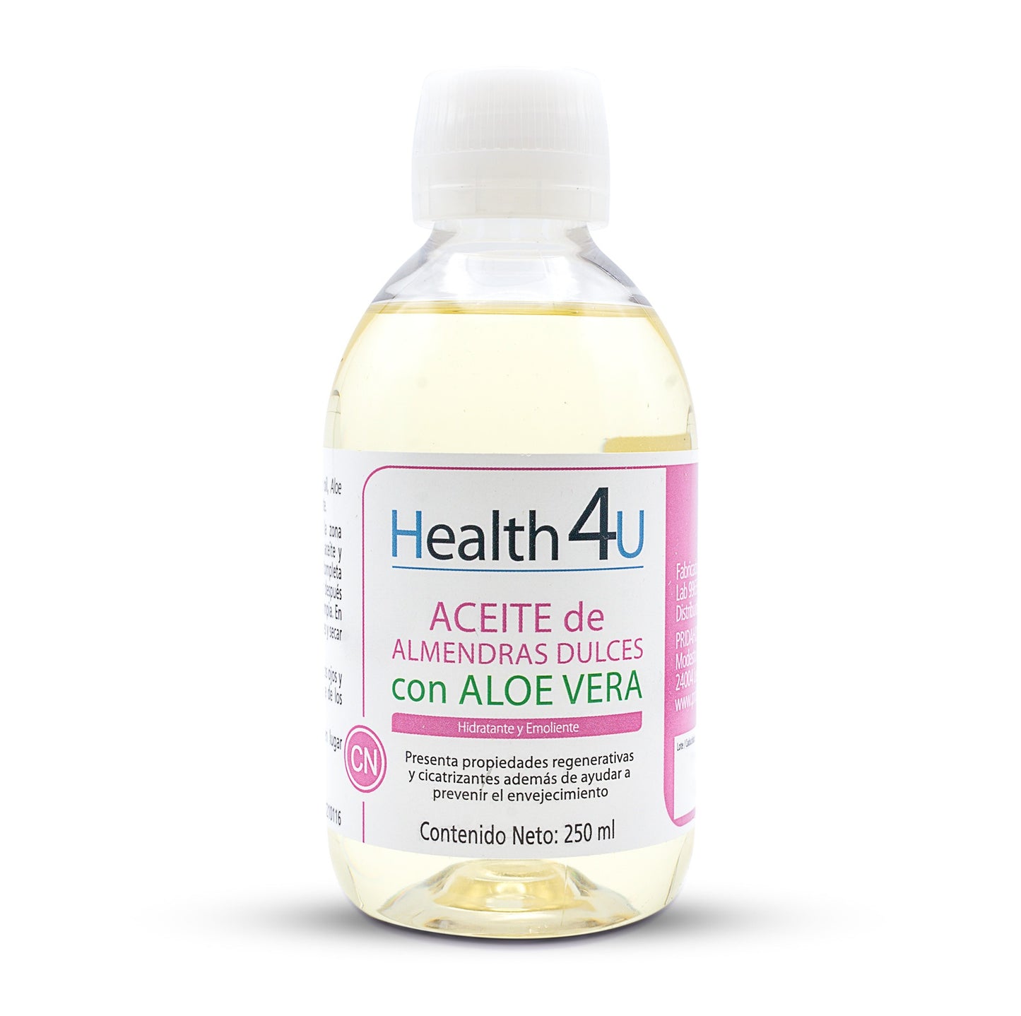 H4U Aceite de Almendras con Aloe Vera 250 ml-1