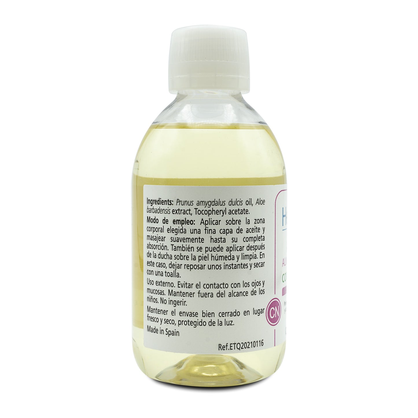 H4U Aceite de Almendras con Aloe Vera 250 ml-2