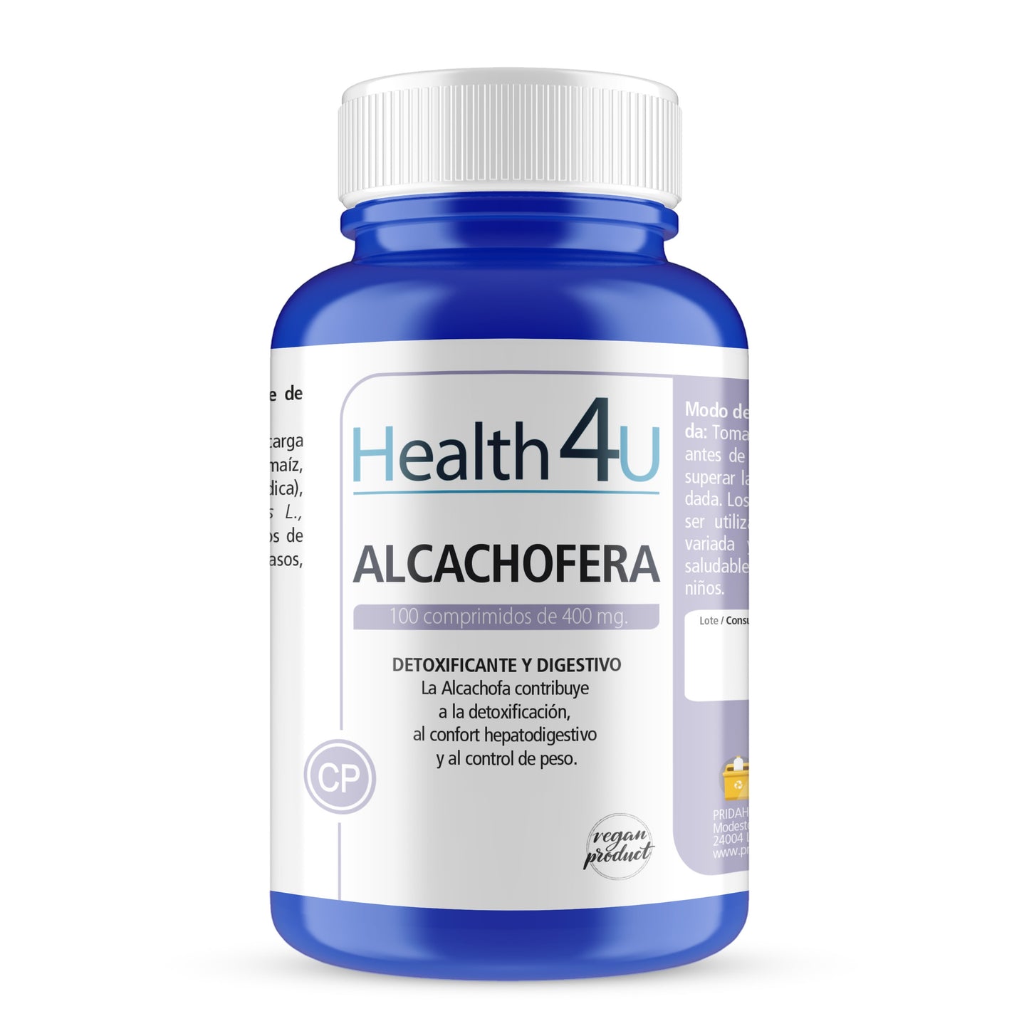 H4U Alcachofera 100 comprimidos-1