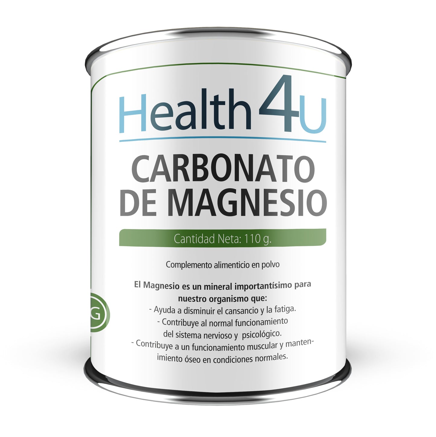 H4U Carbonato de Magnesio 110 g en polvo-1