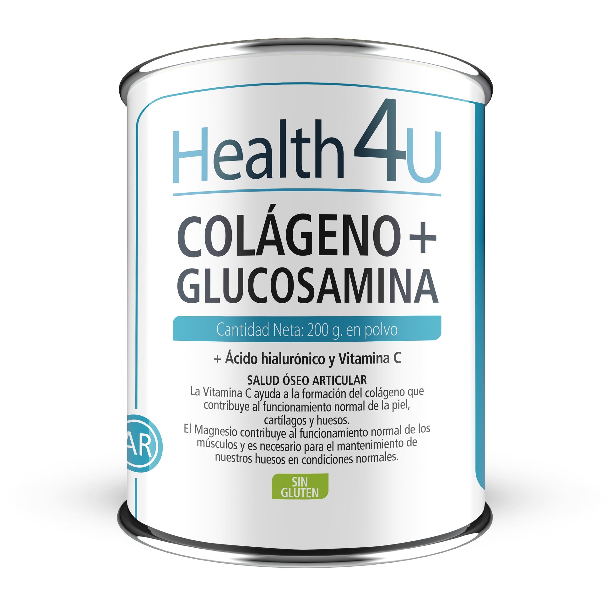 H4U Colágeno + glucosamina en polvo 200 g-1