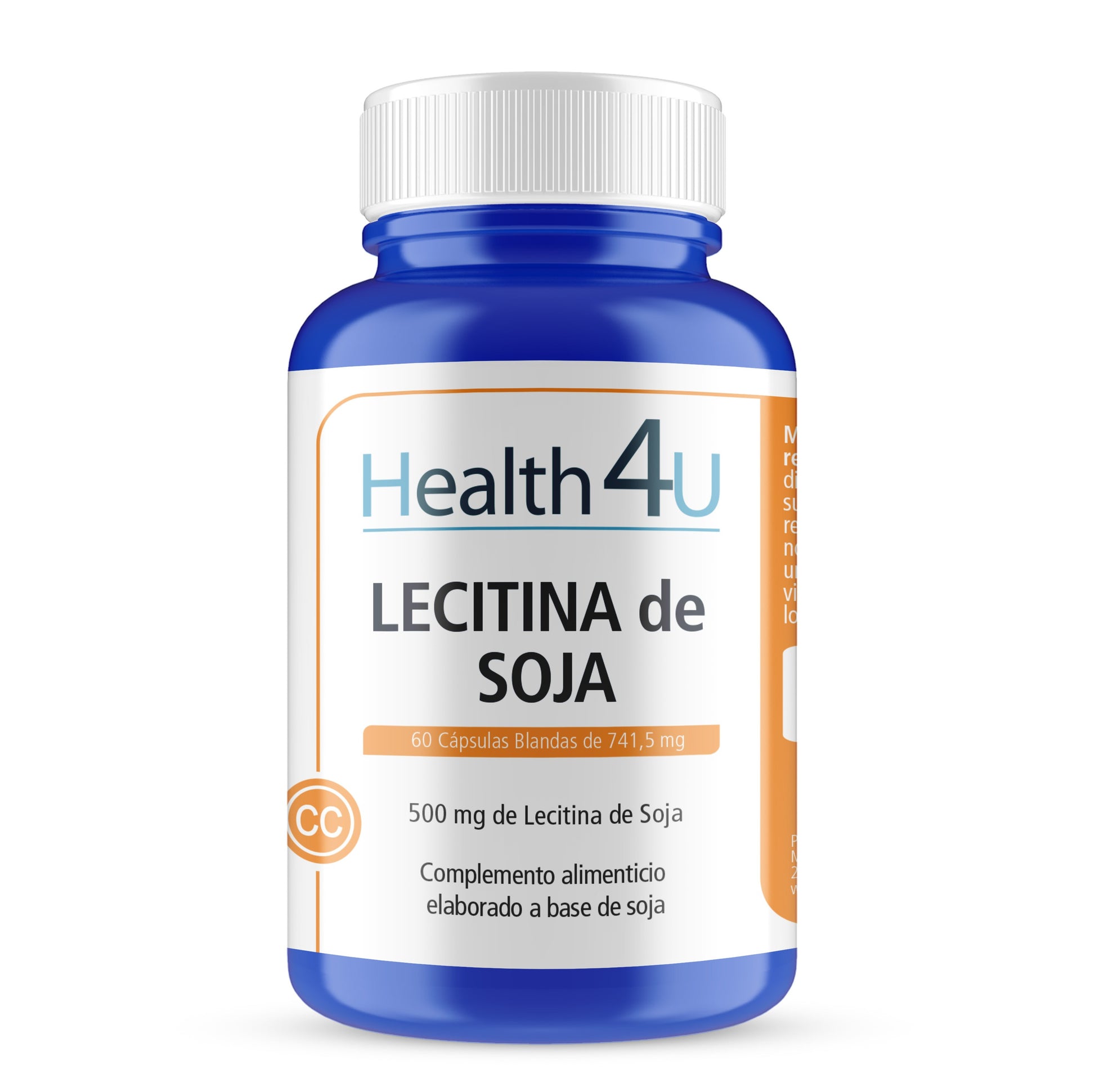 H4U Lecitina de soja 60 cápsulas blandas-1