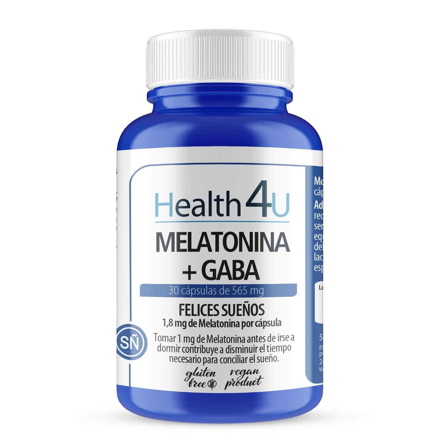 H4U Melatonina + Gaba 30 cápsulas-1