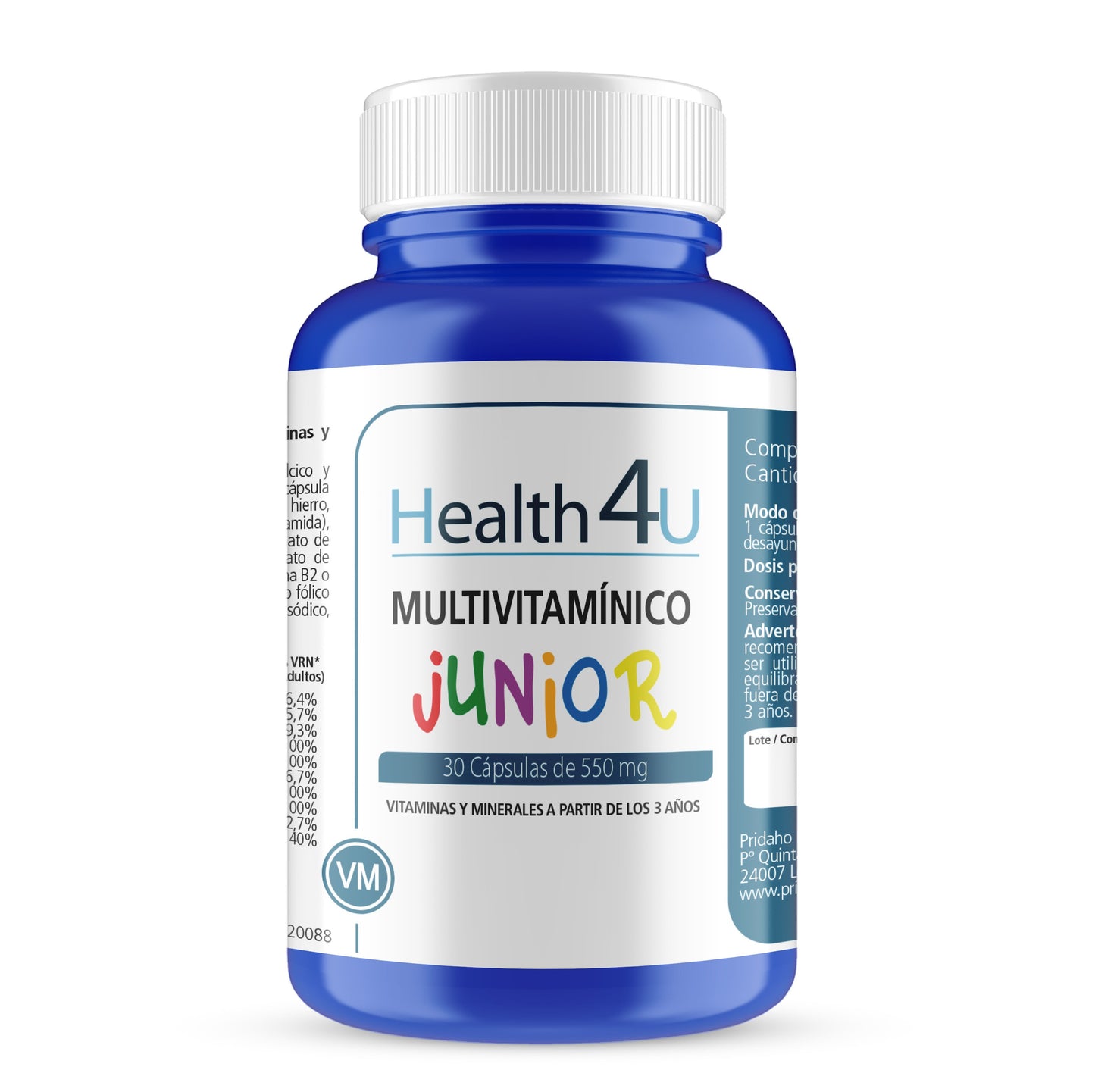 H4U Multivitamínico Junior 30 cápsulas-1