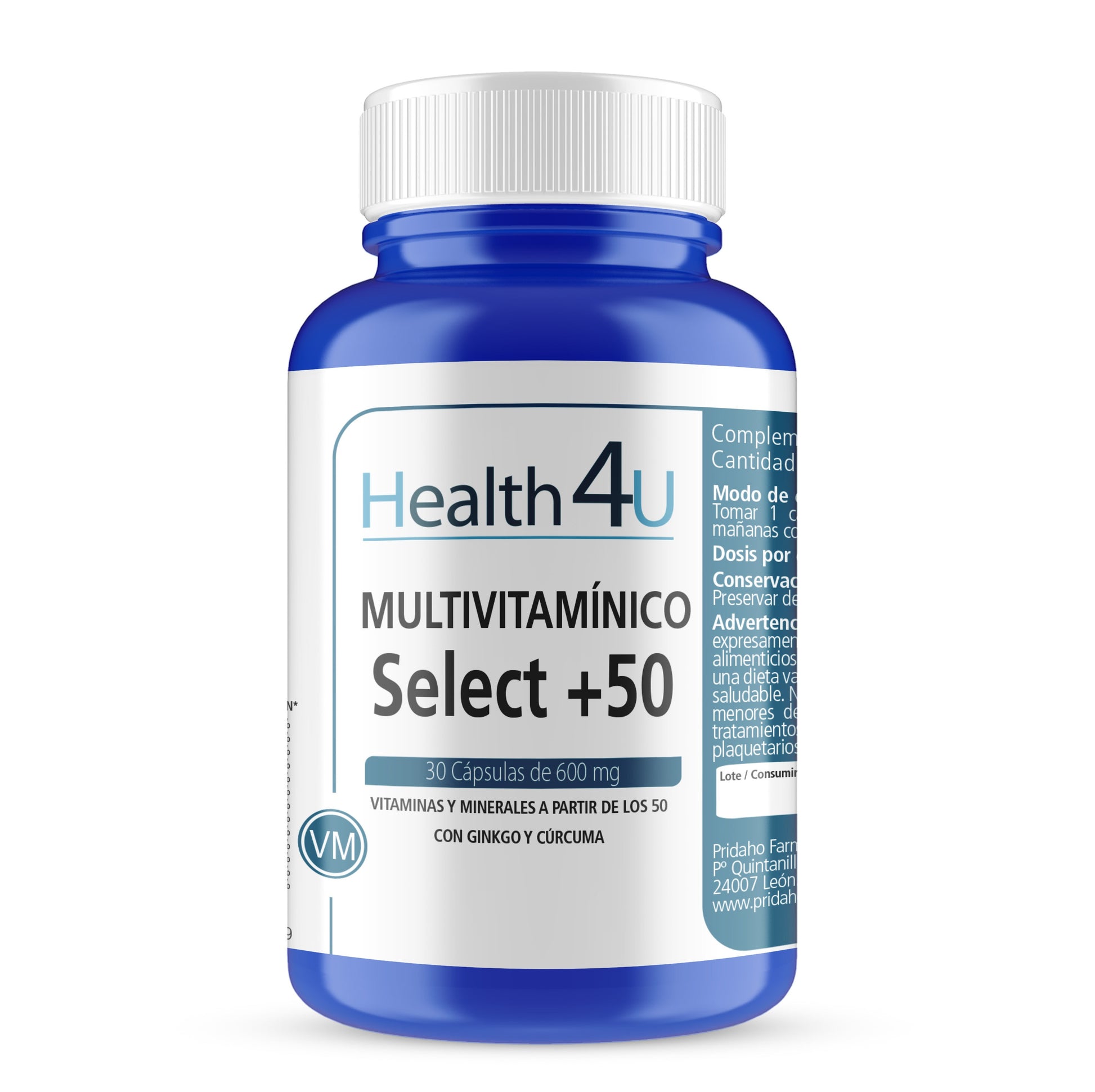 H4U Multivitamínico Select +50 30 cápsulas-1