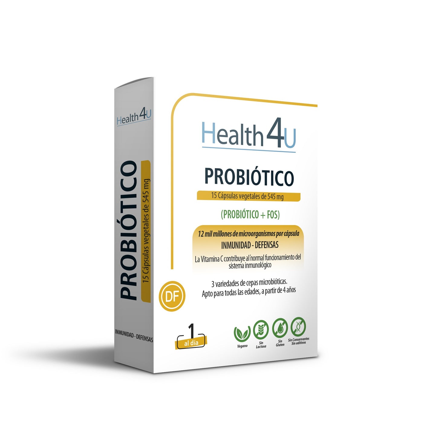 H4U Probiótico 15 cápsulas vegetales-1