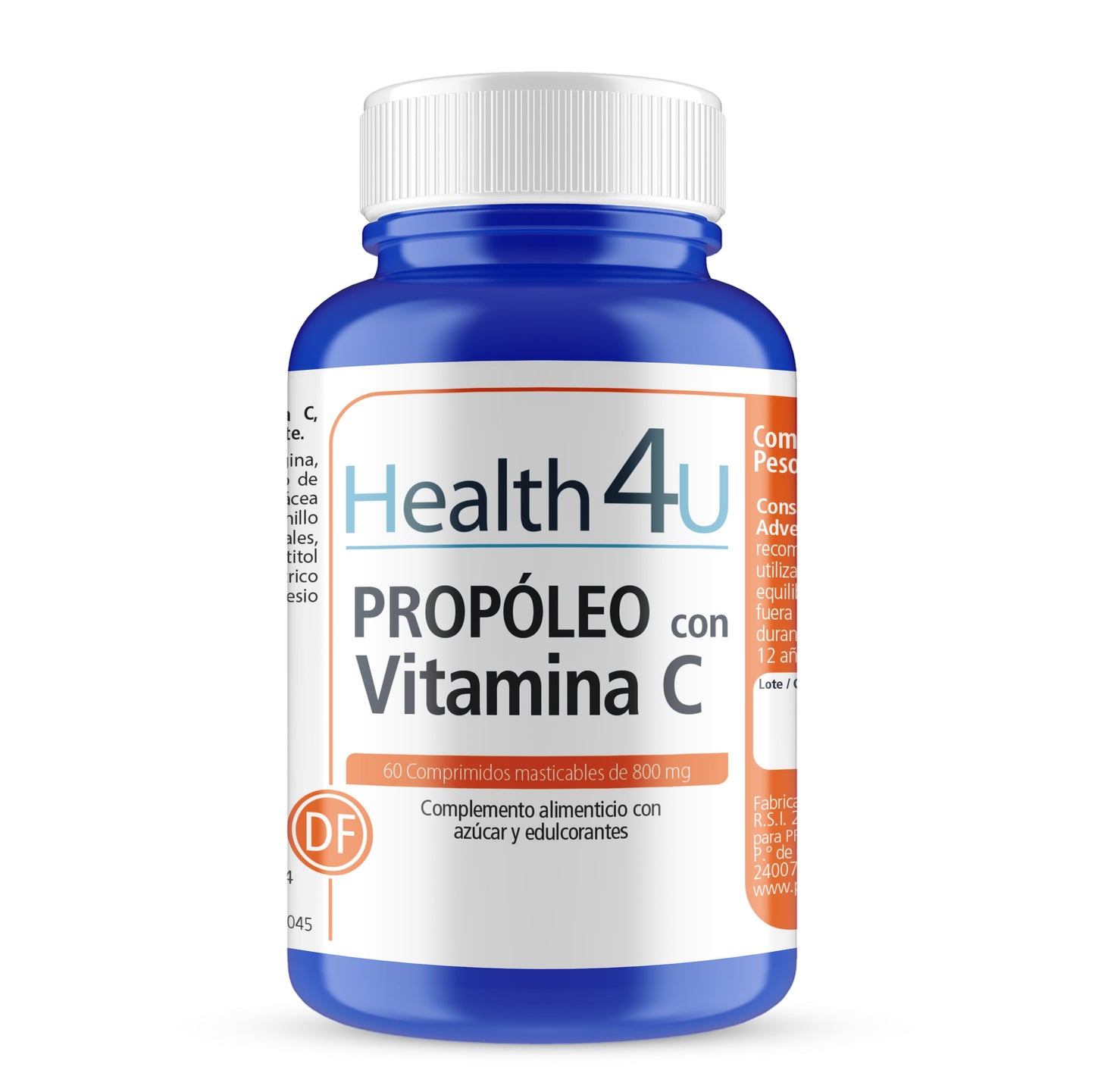 H4U Propóleo con vitamina C 60 comprimidos masticables-1