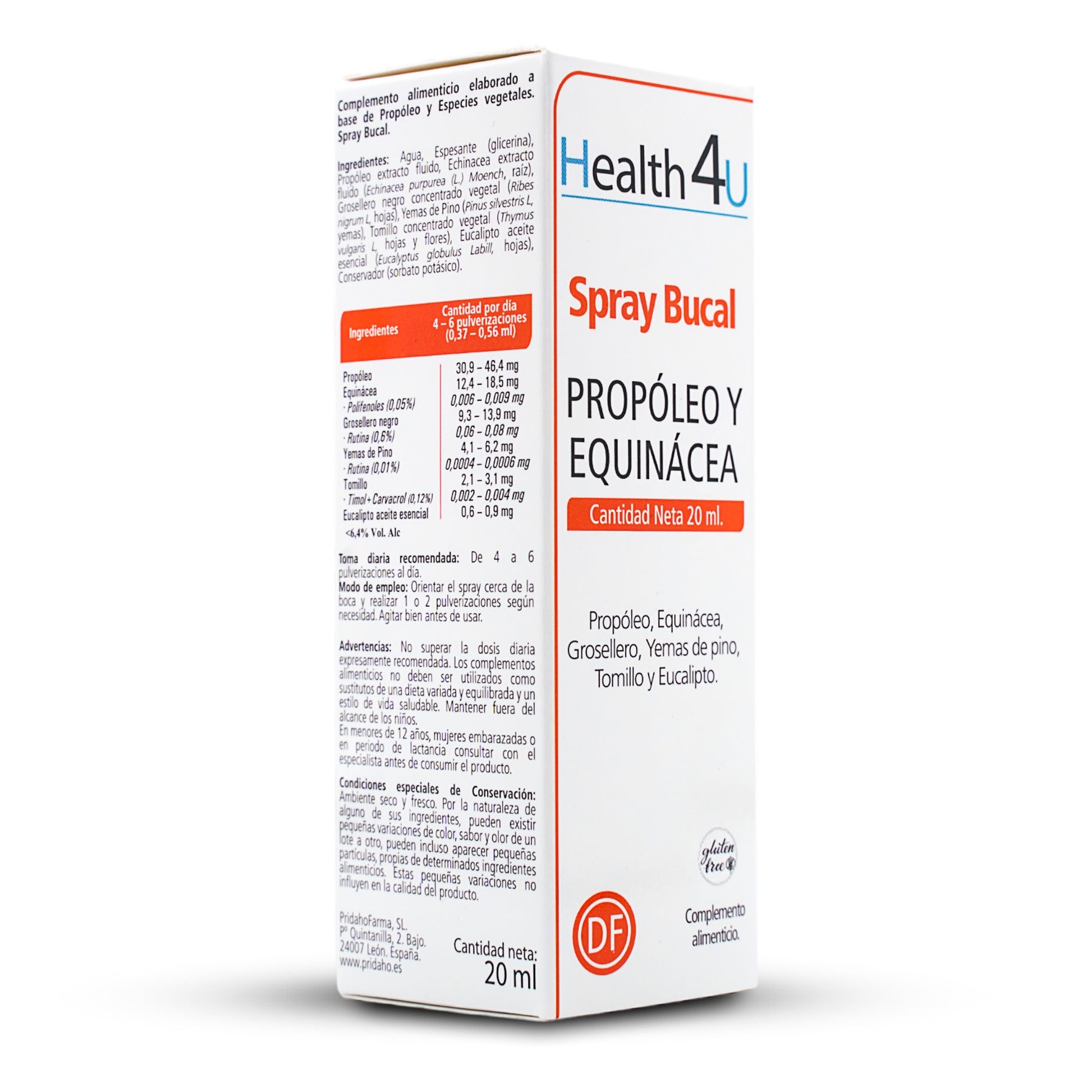 H4U Spray bucal propóleo y equinácea 20 ml-1