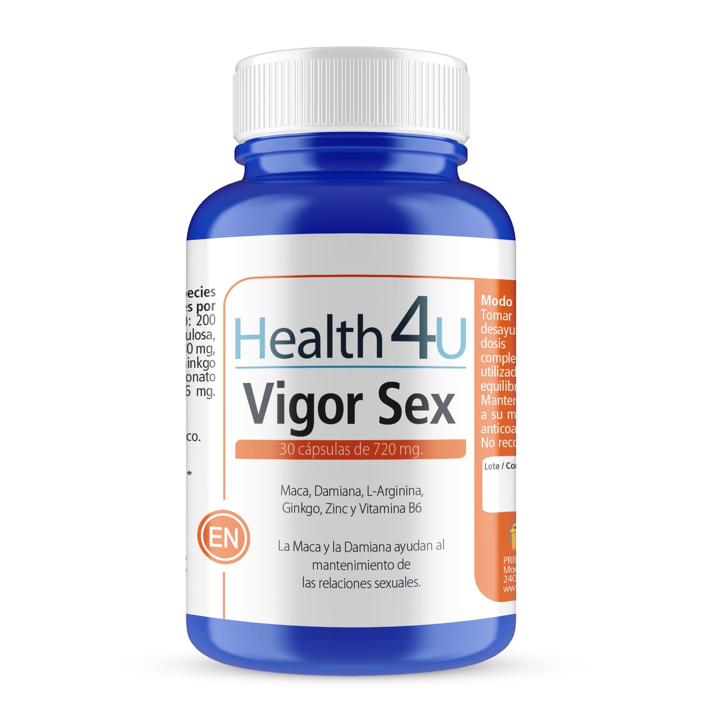H4U Vigor sex 30 cápsulas-1