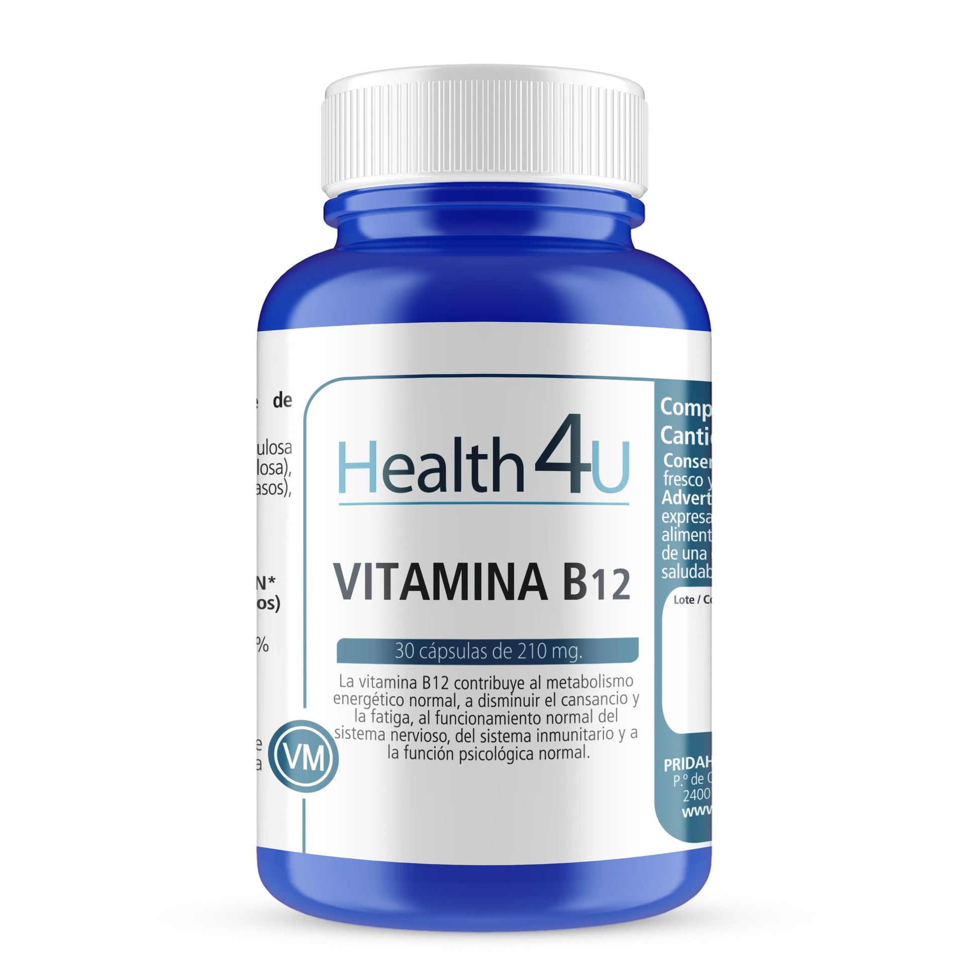 H4U Vitamina B12 30 cápsulas -1