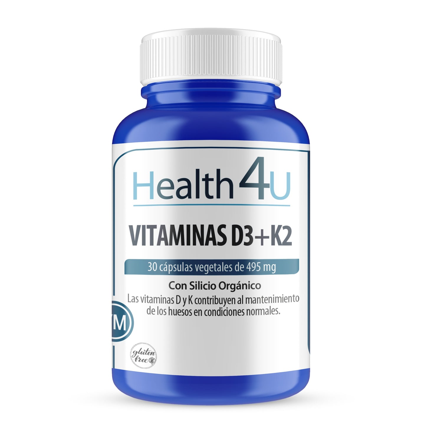 H4U Vitamina D3 + K2 30 cápsulas vegetales-1