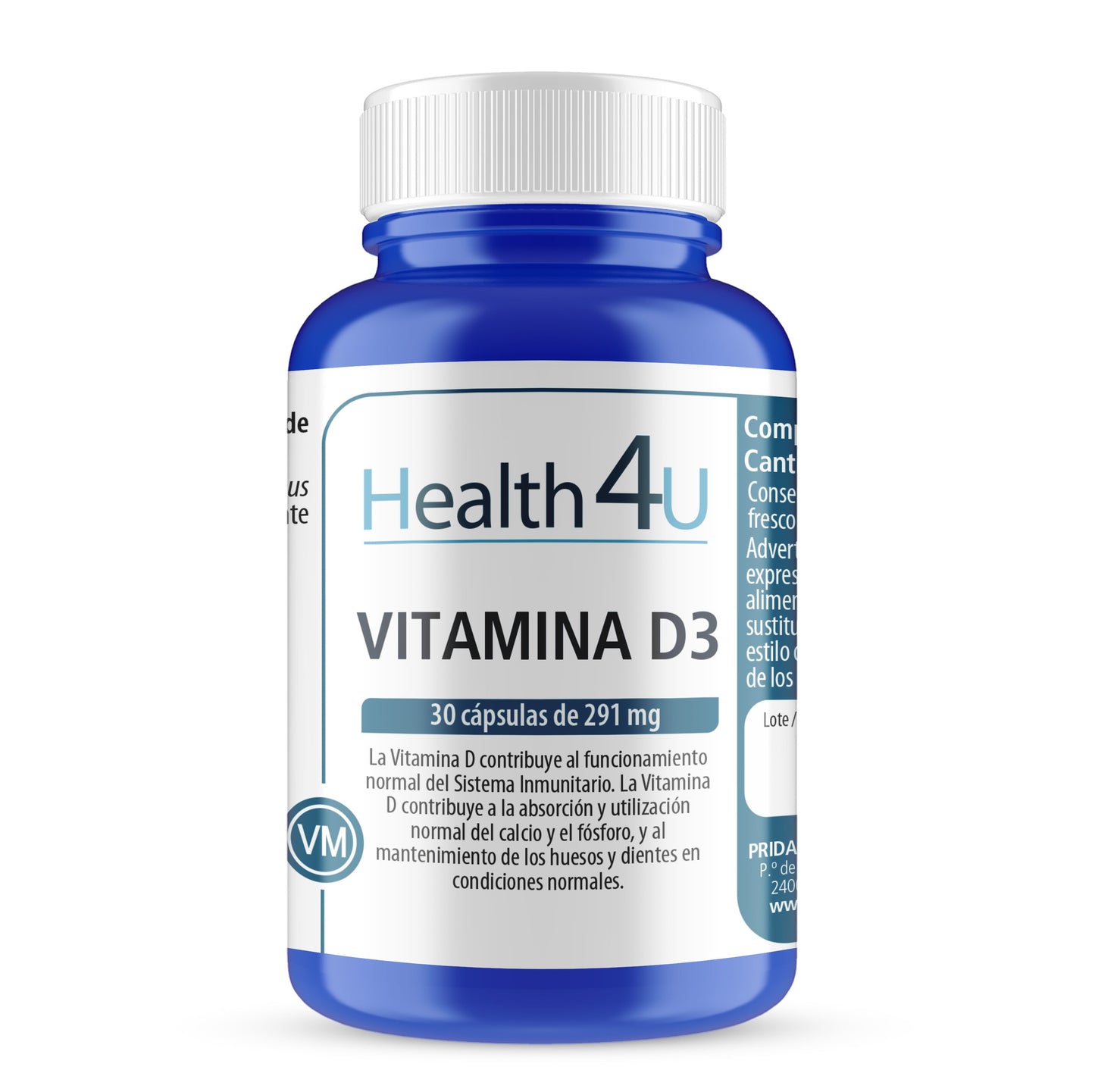 H4U vitamina D3 30 cápsulas-1