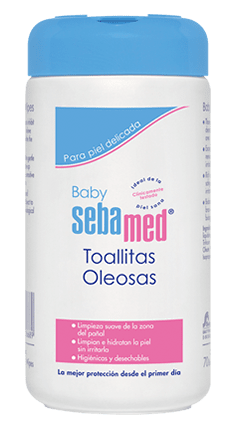 SEBAMED Baby Toallitas Oleosas 70 Unidades-1