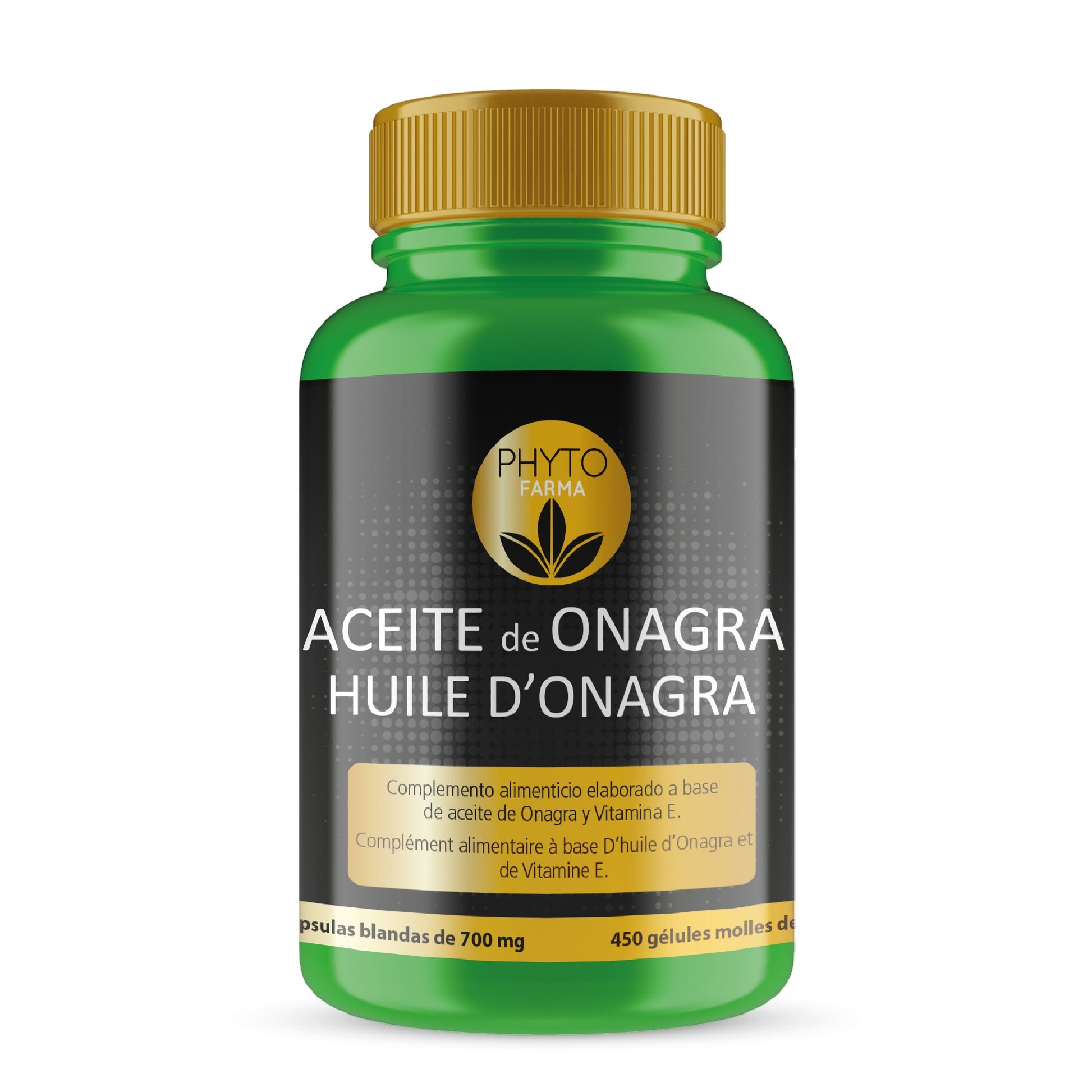 PHYTOFARMA Aceite de onagra 450 cápsulas blandas-1