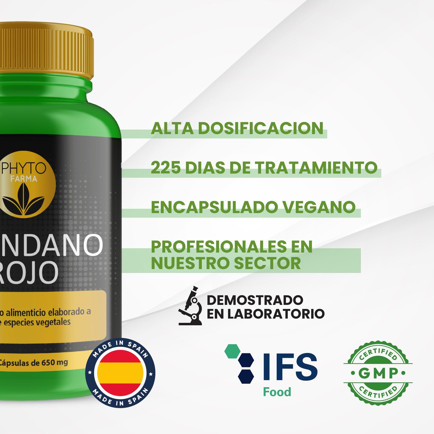 PHYTOFARMA Arándano Rojo 225 cápsulas-4