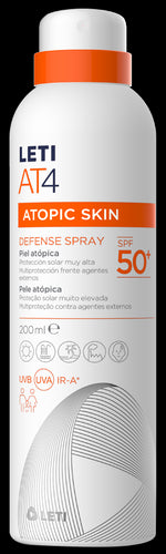 LETI AT4 Defensa Spray Piel Atópica SPF 50+ 200ml-1