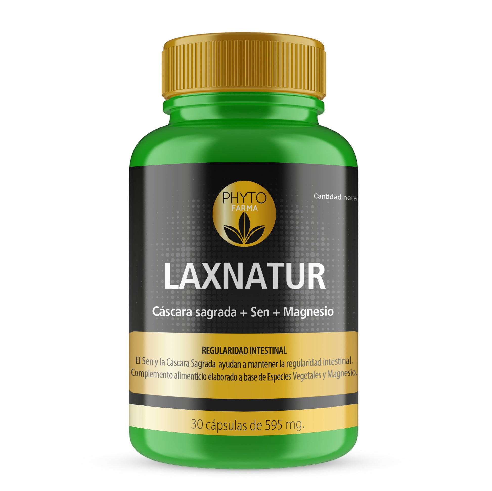 PHYTOFARMA Laxnatur Cáscara sagrada+ Sen +Magnesio 30 cápsulas-1
