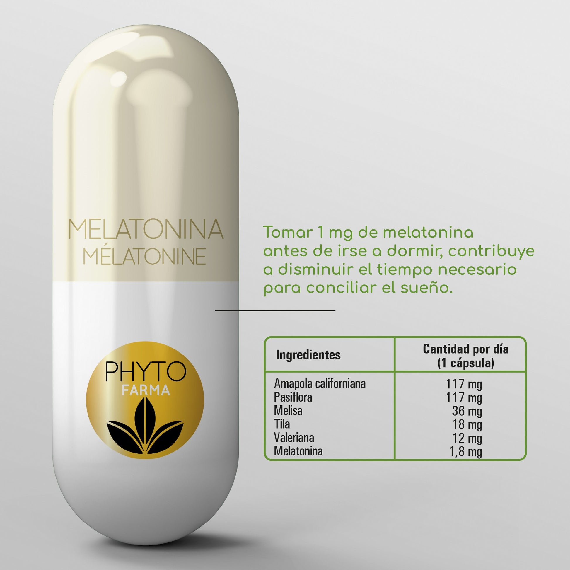PHYTOFARMA Melatonina 225 cápsulas-2