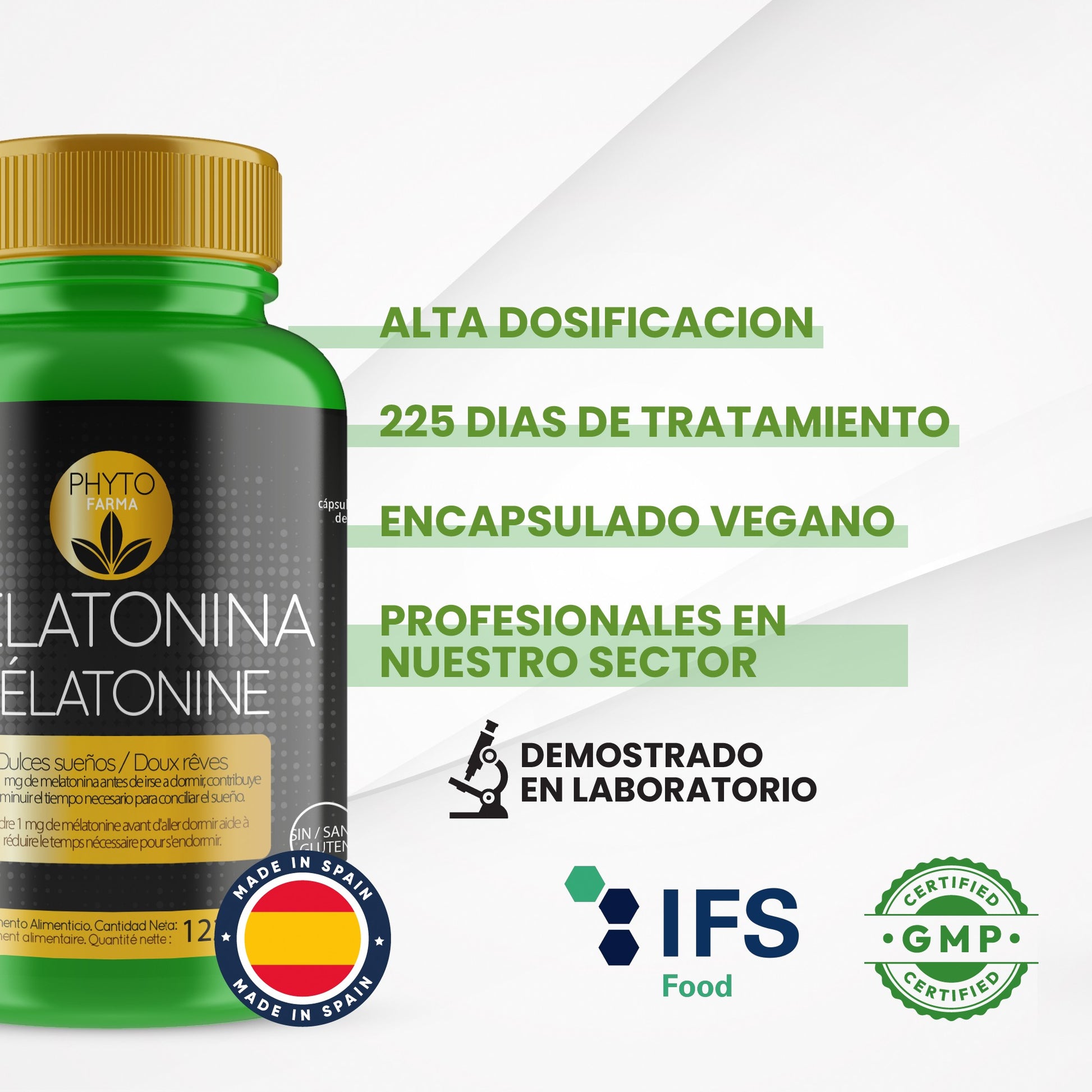PHYTOFARMA Melatonina 225 cápsulas-4